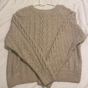 Knit sweater
